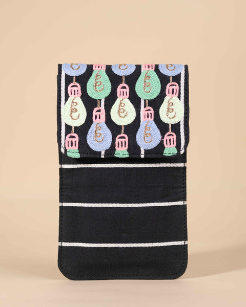 Bulb Phone Sling bag + wallet