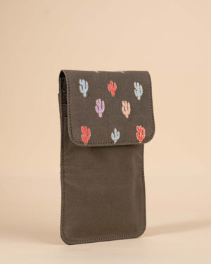 Cactus Phone Sling Bag + Wallet