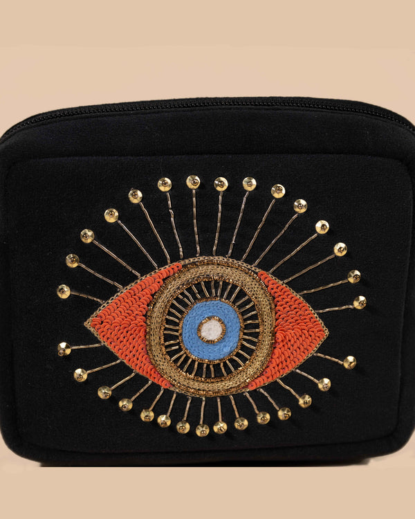 EVILEYE BLACK SLING BAG