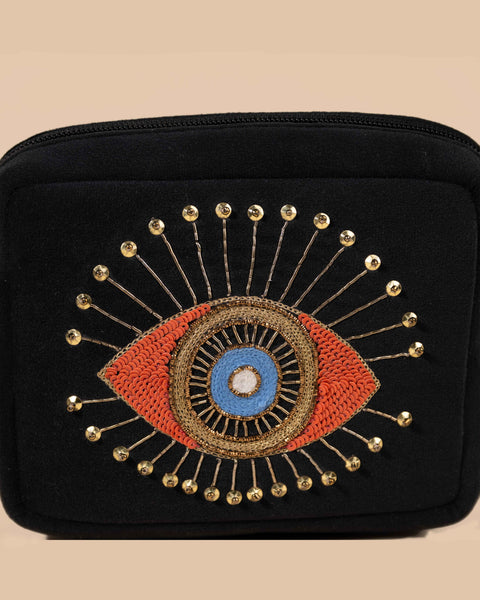 EVILEYE BLACK SLING BAG