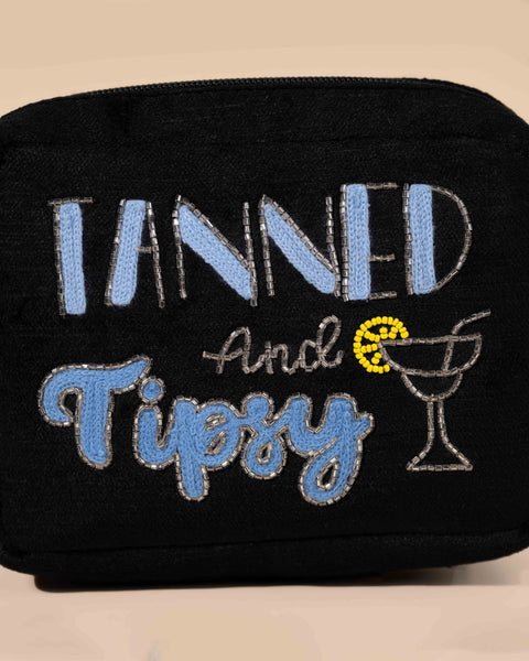 tanned and tipsy sling bag