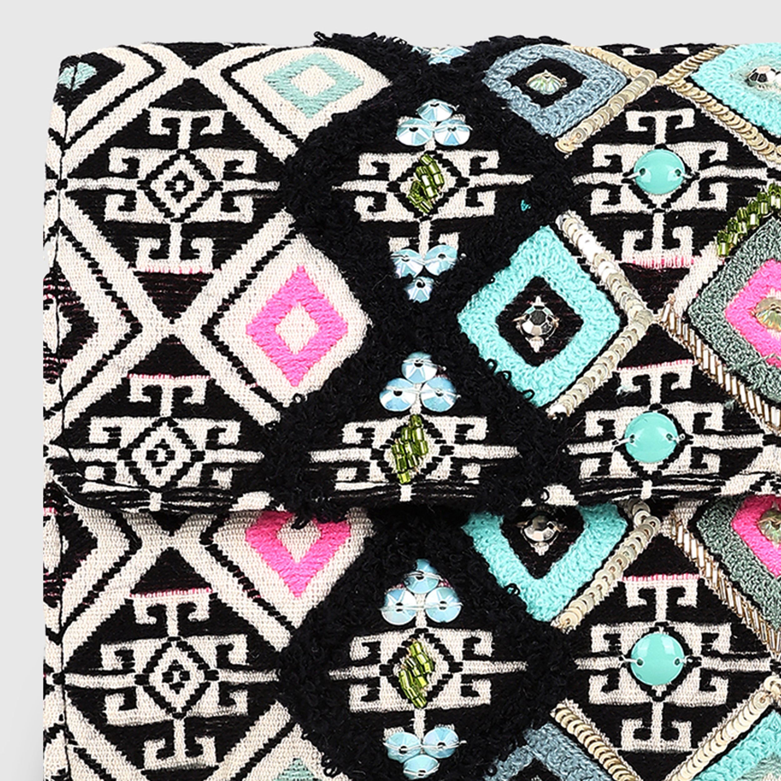 Chloe Embroidered Sling Bag Boho Chic Delight Desi Drama Queen