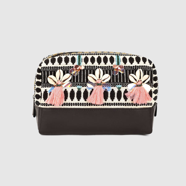 New Make Up Kit Big : Black with shells