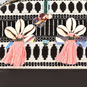 New Make Up Kit Big : Black with shells