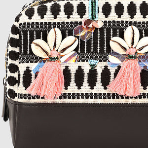 New Make Up Kit Big : Black with shells