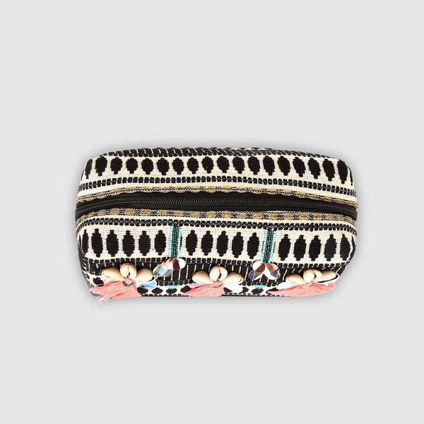 New Make Up Kit Big : Black with shells
