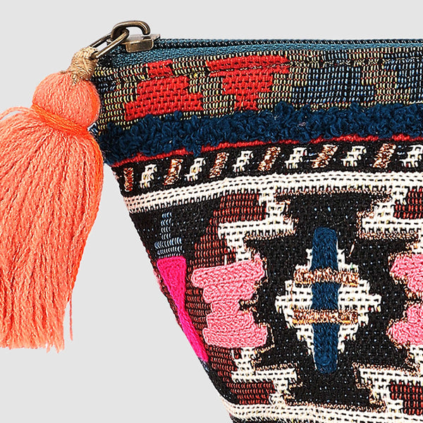 aztec makeup pouch