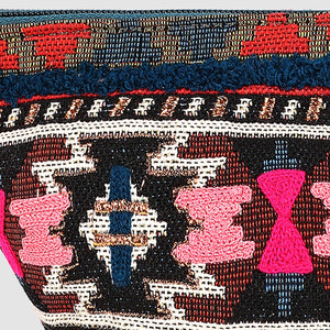 aztec makeup pouch