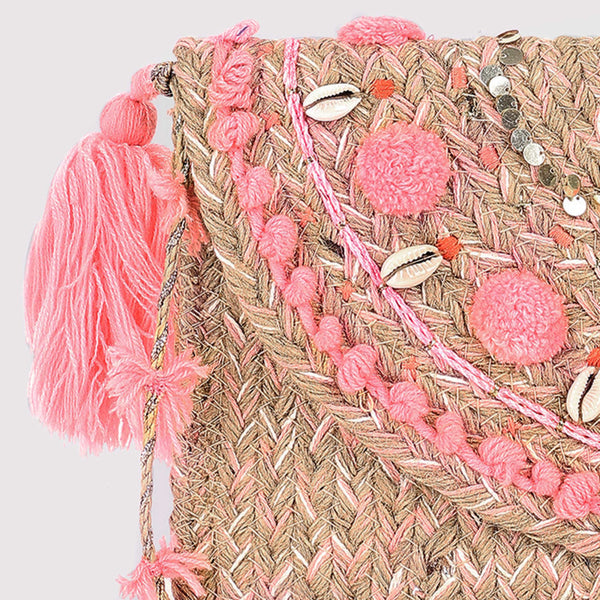 lola pink sling bag