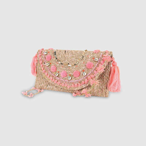 lola pink sling bag