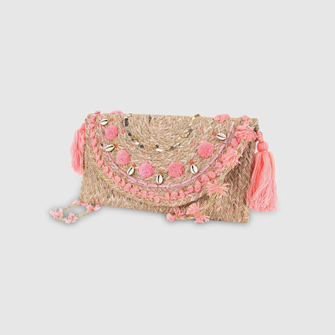 lola pink sling bag