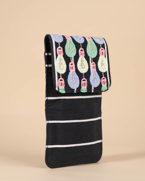 Bulb Phone Sling bag + wallet