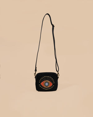 EVILEYE BLACK SLING BAG
