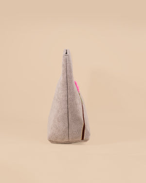 Floral  Grey Hand Bag