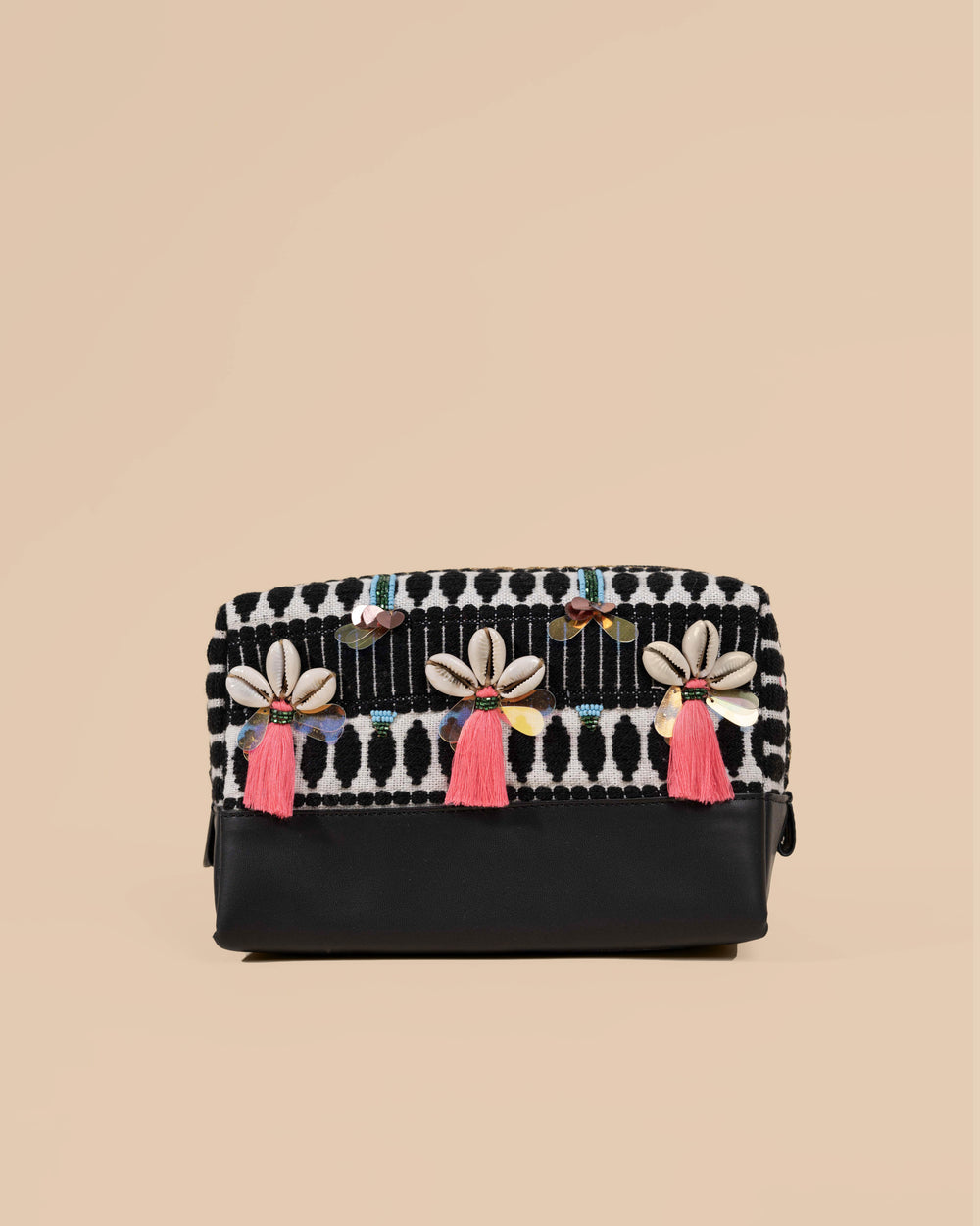 New Make Up Kit Big: Black With Shells