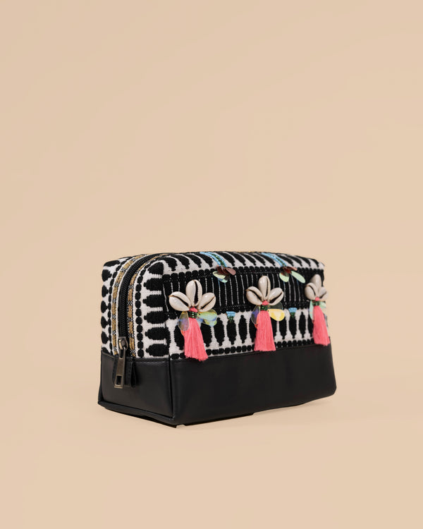 New Make Up Kit Big: Black With Shells