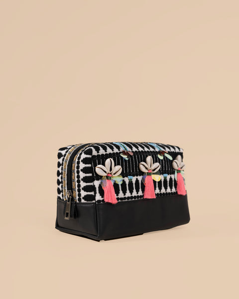 New Make Up Kit Big : Black with shells