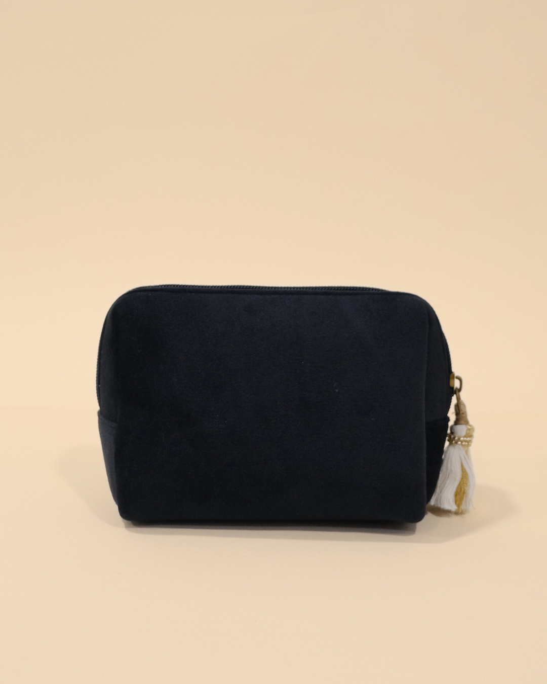 Personalized Namepouch - BLACK POUCH with crown motif