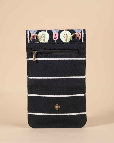 Bulb Phone Sling bag + wallet