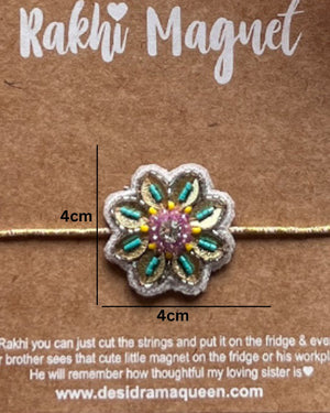 Embroidered Rakhi Magnet - Twinkle