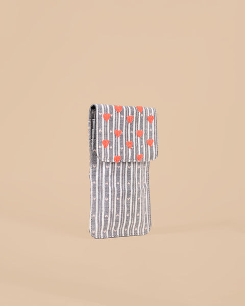 HEART Phone Sling bag + wallet