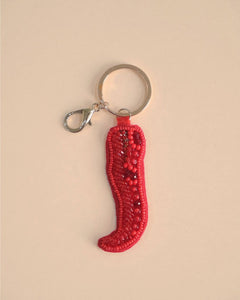RED CHILLI- KEY RING / CHARM