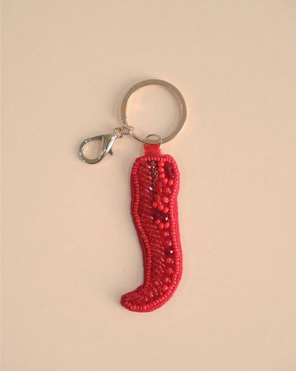RED CHILLI- KEY RING / CHARM