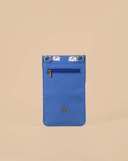 CAT Phone Sling bag + wallet