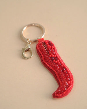 RED CHILLI- KEY RING / CHARM