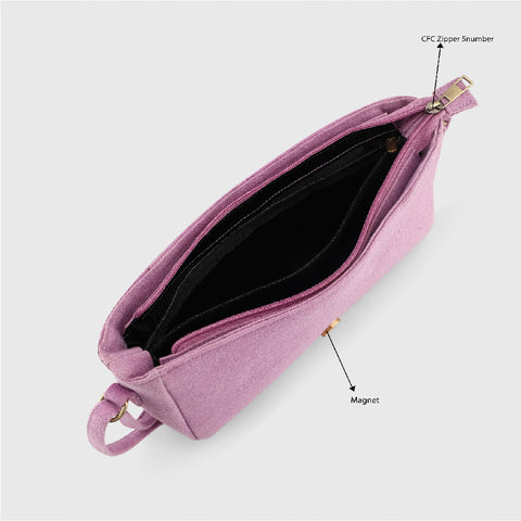 YASMINE SLING BAG – PURPLE