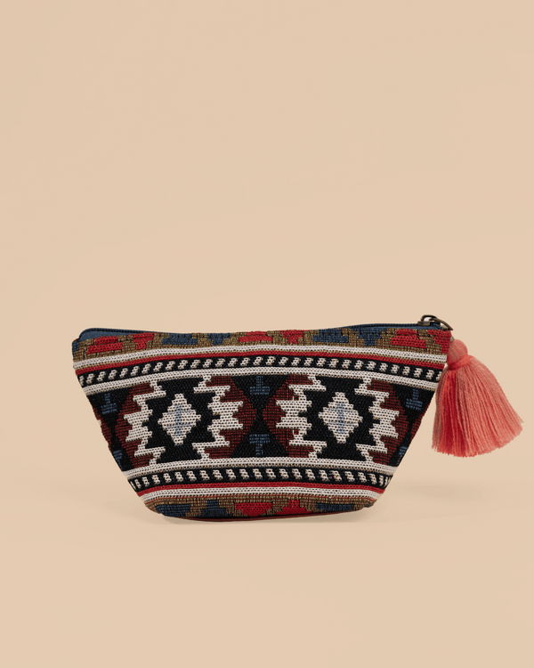 aztec makeup pouch