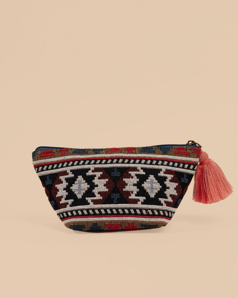 aztec makeup pouch