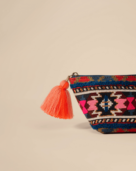 aztec makeup pouch