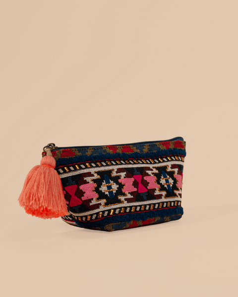 aztec makeup pouch