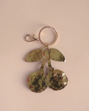 RED CHERRY- KEY RING / CHARM