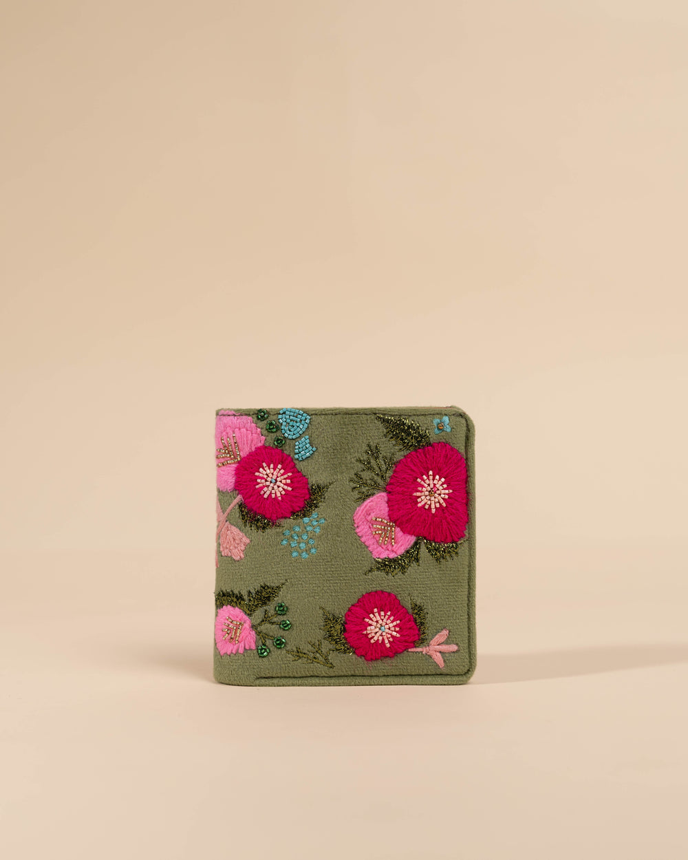 Blessed Floral - Snap Button Wallet