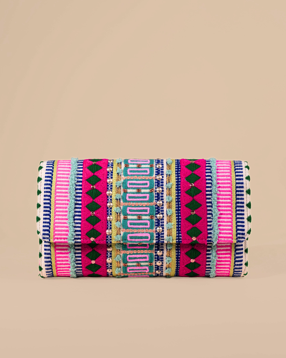 Colorful patterned adela sling bag