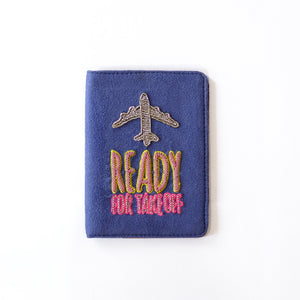 Ready for takeoff passport cover