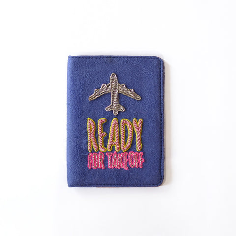Ready for takeoff passport cover