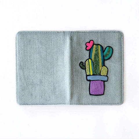 Cactus passport cover