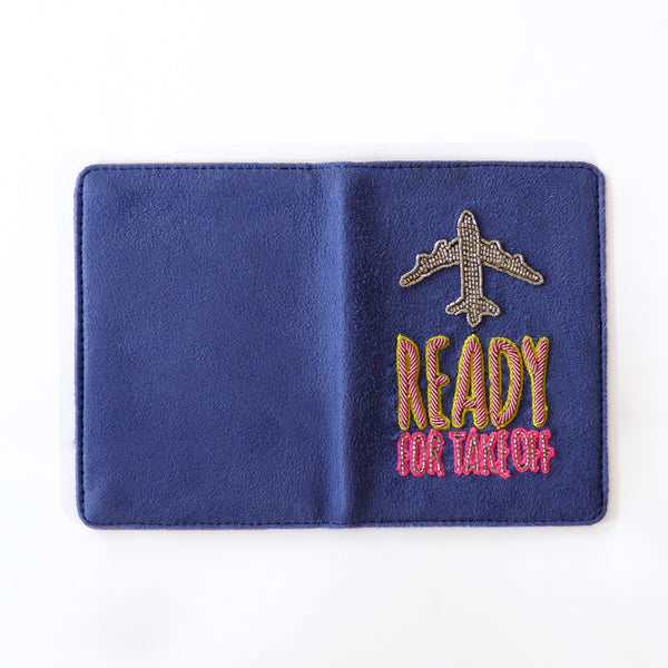 Ready for takeoff passport cover