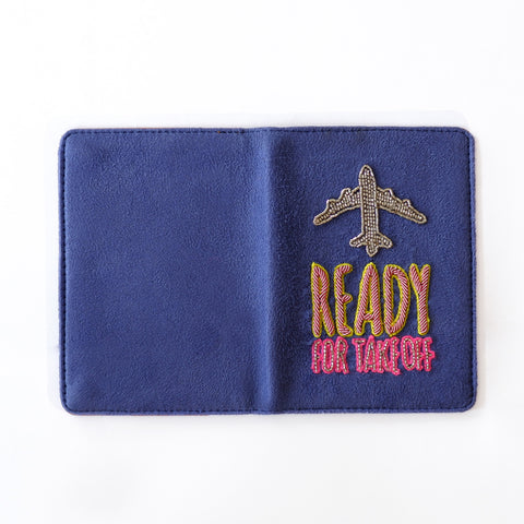 Ready for takeoff passport cover