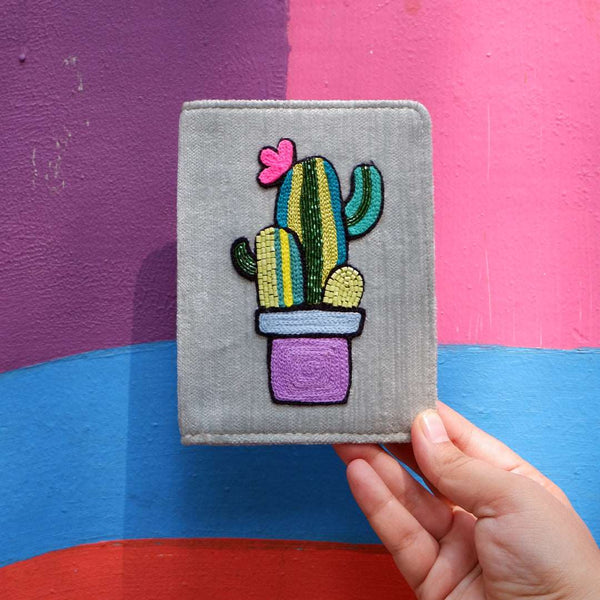 Cactus passport cover