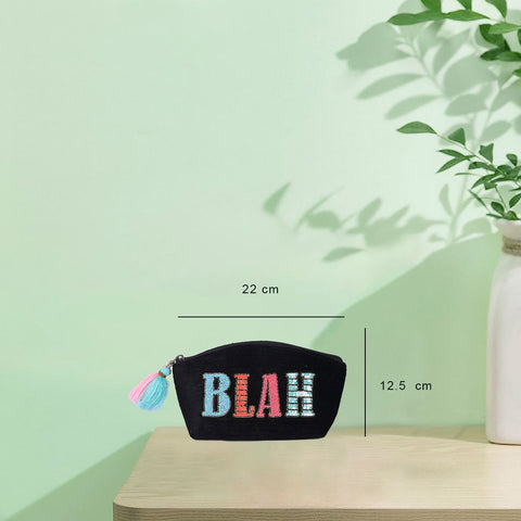 Makeup Pouch- Blah