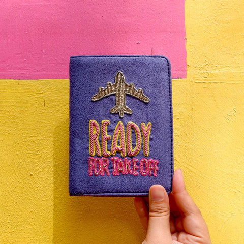 Ready for takeoff passport cover