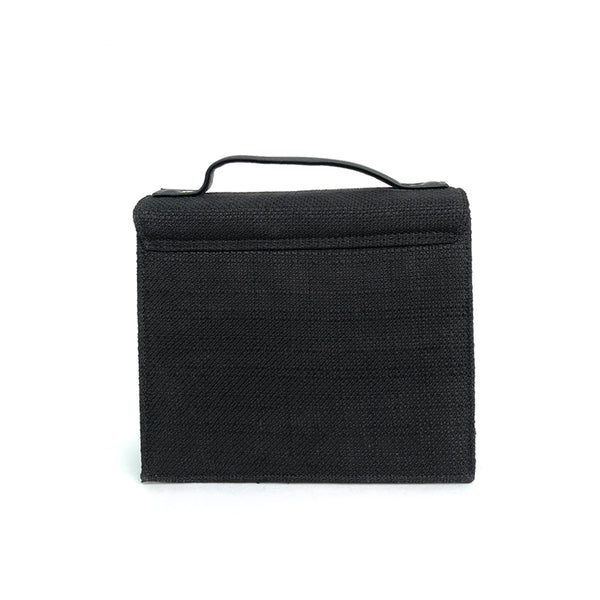 Bird Sling Bag-Black (Embroidered)