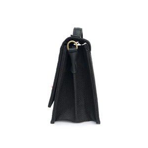 Bird Sling Bag-Black (Embroidered)