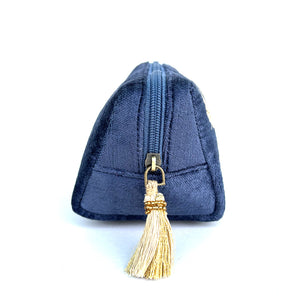 Gold Leaves Makeup Pouch