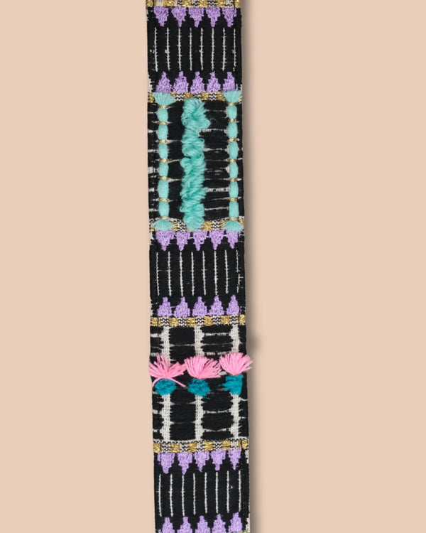 Black Multi Wool Handle