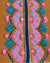 Handcrafted boho chic sling bag with vibrant embroidery and sequin accents